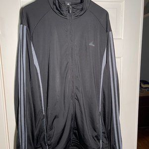 Adidas Nylon Track Jacket Black XXL